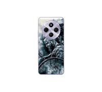 Coque Xiaomi Redmi 14C vikings ragnar lothbrok bouclier corbeau