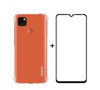 Coque Xiaomi Redmi 9C Combo Coque et Verre trempée Écran ENKAY