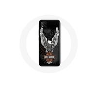 Coque - MANIACASE - Xiaomi Redmi 9C - Harley Davidson - Rigide - Noir