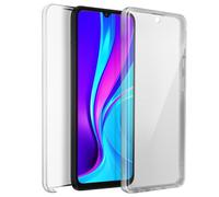 Coque - Xiaomi - Redmi 9C - Protection Arrière Rigide - Avant Souple - Transparent