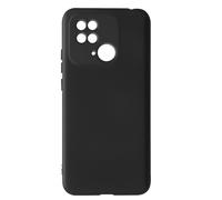 Coque Xiaomi Redmi A1 2022 Semi-rigide Soft-touch Fine noir