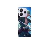 Coque Xiaomi Redmi Note 14 5G One Piece Roronoa Zoro epée manga anime