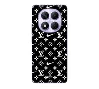 Coque Xiaomi Redmi Note 14 Pro 5g Nike Louis Vuitton Fond Noir