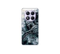 Coque Xiaomi Redmi Note 14 Pro 5G vikings ragnar lothbrok bouclier corbeau