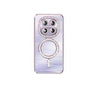 Coque Xiaomi Redmi Note 15 Pro 5G Compatible MagSafe Strass Rose