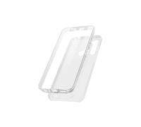 Coque de protection 360° - AVIZAR - Xiaomi Redmi Note 8/2021 - Transparent Blanc - Souple - Design fin