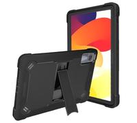 Avizar Coque pour Xiaomi Redmi Pad SE Antichoc Béquille rétractable Noir