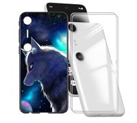 Coque Xreal Beam Pro (6,5"), avec 2 protections d'écran en verre trempé, fine et anti-rayures pour Xreal Beam Pro, coque antichoc en silicone liquide pour Xreal Beam Pro - XT6