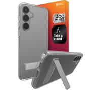 Coque ZAGG Crystal Palace pour Samsung Galaxy S25+ avec Support - Transparent, Protection 13ft, Anti-jaunissement