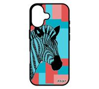 Coque Zebre Pour Iphone 17 Silicone Azteque Noir Et Blanc Cadeau D'anniversaire Bumper Noir Tanzanie Cheval Dessin Tribal Rose Ray¿