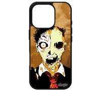 Coque Zombie Pour Apple Iphone 16 Pro Silicone Mort Vivant Unique Brouillard 1000 Go Revenant Nuage Terrifiant Squelette Fumee Halloween