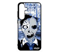 Coque Zombie Pour Samsung Galaxy S25+ Plus En Silicone Fin Du Monde Original Bleu Mort Vivant Solide Case 4g Ruine Ado Halloween Antichoc