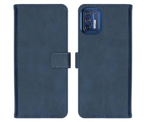 Coquedetelephone.fr Coquedetelephone.fr Étui de télephone portefeuille de luxe Motorola Moto G9 Plus Bleu foncé Bleu foncé