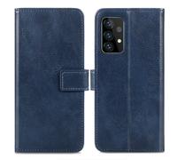 Coquedetelephone.fr Coquedetelephone.fr Étui de télephone portefeuille de luxe Samsung Galaxy A52(s) (5G/4G) Bleu foncé Bleu foncé