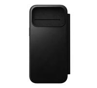 Nomad Étui portefeuille Modern Leather Folio iPhone 17 Pro Max – Cuir véritable MagSafe – Noir