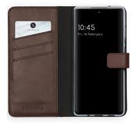 Coquedetelephone.fr Coquedetelephone.fr Étui portefeuille en cuir véritable Samsung Galaxy S20 FE Marron Marron