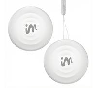 Coquedetelephone.fr Coquedetelephone.fr Wireless Tag Tracker Bluetooth pour iOS 2 pack Blanc