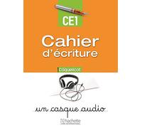Coquelicot cahier écriture CE1