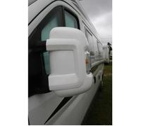 Milenco Protection miroir Van – pour Fiat Ducato/Peugeot Boxer/Citroen Relay – Blanc