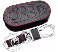 Coques Clé Voiture pour Alfa Romeo 500L 159 GTO Giulietta Mito, Coque Clé Télécommande Coque de Protection pour clé de Voiture Etui a Clef Couvre Clef Étui à Clé