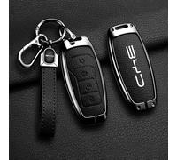 Coques Clé Voiture pour BYD Song Plus Atto 3 Han EV Tang DM Qin Seal Dolphin, Coque Clé Télécommande Coque de Protection pour clé de Voiture Etui a Clef Couvre Clef Étui à Clé