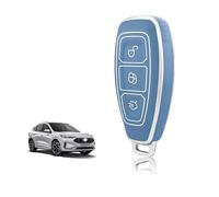 Coques Clé Voiture pour Ford Kuga Puma Fiesta Focus Ecosport Mondeo Galaxy C-Max B-Max Mk2 Mk3 Mk4, Coque Clé Télécommande Coque de Protection pour clé de Voiture Etui a Clef Couvre Clef Étui à Clé