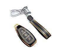 Coques de clé Accessoires Protection TPU Clé Télécommande Voiture Coque Fob Pour Focus 3 4 ST Pour Fiesta Pour Fusion Pour Kuga Pour Ecosport Pour Mondeo MK3 MK4 Coquille de clé(1 UK)