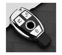 Coques de clé Classe Pour Accessoires Pour Bnez CLA GLC GLA GLK Soft TPU Car Remote Key Case Cover Fob W203 W210 W211 W204 W176 ABCR Coquille de clé(11 Star Yellow)