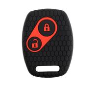 Coques de clé Coque Clé Voiture À 2 Boutons, Étui en Caoutchouc Silicone pour Civic pour Insight pour Fit SRV FRV pour Accord 7 pour Jazz GR8 150 R Boitier de Clef