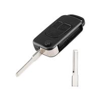 Coques de clé Coque De Clé Télécommande Pliable pour W168 W124 W202 W203 A C E ML C CL S SL SEL SLK E113 Boitier de Clef(1 UK)