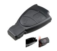 Coques de clé Couvercle De Télécommande De Clé Intelligente De Remplacement Avec Balde Et Support De Batterie Pour Clé De Voiture C M B E CL SL Coquille de clé(3 Buttons No Blade)