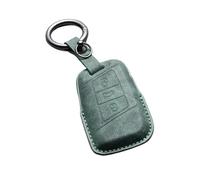 Coques de clé Étu Cuir Clé Voiture Porte-clés Pour Golf 7 MK7 Pour Tiguan MK2 Pour Ateca Pour Leon FR Pour Ibiza Pour Octavia Pour Kodiaq Coquille de clé(Blanc)