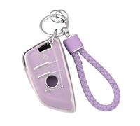Coques de clé Porte-clés En TPU Pour Clé Télécommande De Voiture Accessoires Pour X1 X3 X4 X5 X6 F15 F16 G30 G11 F48 Coque Fob Série 3 5 7 Coquille de clé(8)