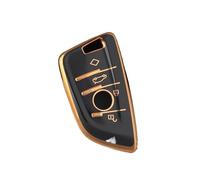 Coques de clé Porte-clés En TPU Pour Clé Télécommande De Voiture Accessoires Pour X1 X3 X4 X5 X6 F15 F16 G30 G11 F48 Coque Fob Série 3 5 7 Coquille de clé(11 Star Yellow)