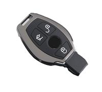 Coques de clé pour A C E S G Classe W204 W205 W212 W176 X167 Alliage Voiture Clé À Distance Housse Coque W463 GLC CLA GLK GL Protecteur Boitier de Clef(Blanc)