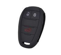 Coques de clés, Housse de Protection en Silicone for clé de Voiture, Coque de télécommande sans clé, for Alfa, Romeo, Stelvio, Giulia 2017 2018