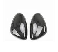 Coques de remplacement rétroviseurs auto Pour Peugeot 2008 208 2020 2021 2022 2023 Couverture De Rétroviseur De Voiture Accessoires De Voiture De Style Fiber De Carbone Noir Coques de rétroviseur ( Co