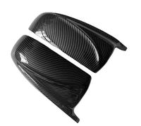 Coques De RéTroviseur Compatible Avec BMW Pour X5 E70 Pour X6 E71 2007-2013 Coque Rétroviseur Rechange En Fibre Carbone Véritable Pour Garniture Portière Extérieure