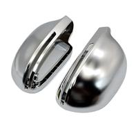 Coques De RéTroviseur Compatible Avec Pour A3 S3 Pour Sportback 8P 2009-2010 A4 Pour Allroad 2009-2015 Coque De Rétroviseur Chromée Mate
