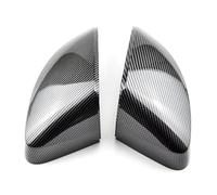 Coques De Rétroviseur De Compatible Avec Pour A3 8V 2014 2015 2016-2019 Car RearView Mirror Case Cover Carbon Fiber Pattern Or Black Cover Turn Signal Housing