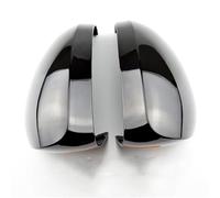 Coques De Rétroviseur De Compatible Avec VW Pour 2008 2009 2010 2011 2012 2013 2014 2015 2 Pièces Couvercles De Rétroviseurs Latéraux Noirs Boîtier De Clignotant