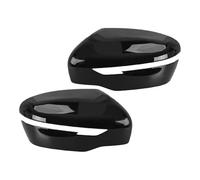 coques de rétroviseur de voiture Pour Nissan Pour Navara NP300 D23 2014-2017 2018 2019 2020 1 Paire De Couvercles De Rétroviseurs Latéraux En ABS Noir Brillant