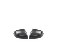 coques de rétroviseur de voiture Pour Tesla Pour Modèle Y Juniper 2025 Rétroviseurs Latéraux Housse Protection Aspect Fibre De Carbone ABS Accessoires De Voiture(Bright Carbon)