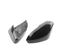 coques de rétroviseur de voiture Pour VW Pour T-Roc T-cross 2018 2019 2020 2021 Coques De Rétroviseurs Latéraux En Fibre De Carbone Noir(Gloss Black)