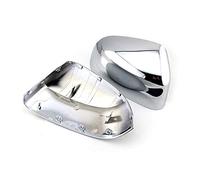 Coques de rétroviseur, for BMW, X3 F25 X4 F26 X5 F15 X6 F16 2014-2017 Couvercle de rétroviseur latéral de Remplacement Noir chromé(Chrome)
