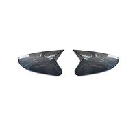 Coques De Rétroviseur Pour Hyundai Pour Veloster 2012 - 2018 Couvercle Rétroviseur Voiture Accessoires Extérieurs Coque Latérale En Corne Bœuf Capuchons Inversés Couvercle De Miroir D'aile(Carbon fibe