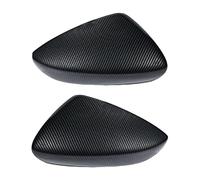 Coques de rétroviseur pour Mazda 3 Berline Hayon 2020 2021 2022 2023 1 Paire en Fiber De Carbone Côté Voiture Rétroviseur Garnitures De Couverture Gauche Droite
