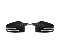 Coques de Rétroviseurs 2x Coques De Rétroviseurs Extérieurs Aspect Carbone Pour Mercedes Pour Benz W176 W246 W204 W212 W221 C117 X204 Et X156 Coque de Rétroviseur(Motif fibres carbone)