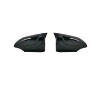 Coques de Rétroviseurs Auto Pour Toyota Pour CHR C HR C-HR 2017 2018 2019 2020 2021 2X Rétroviseur Latéral Couverture Accessoires De Voiture(Bright black)
