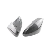 Coques de Rétroviseurs Auto Pour VW Pour T-Roc T-cross 2018 2019 2020 2021 Coques De Rétroviseurs Latéraux En Fibre De Carbone Noir(Carbon Fiber Pattern)